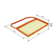 Bosch Engine Air Filter F 026 400 285