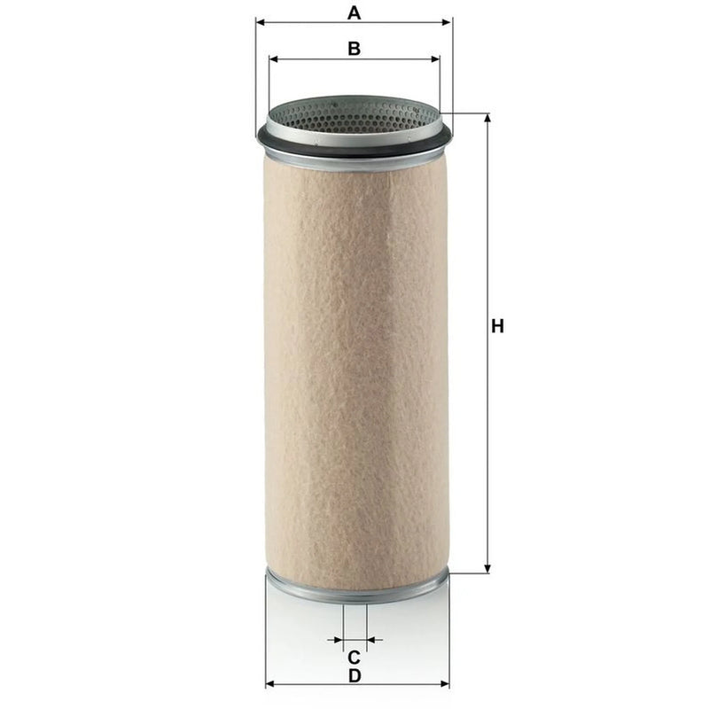 MANN-FILTER Secondary Engine Air Filter CF 1610