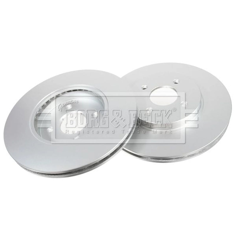 Borg & Beck 2 x Vented Front Brake Discs BBD4420-x2