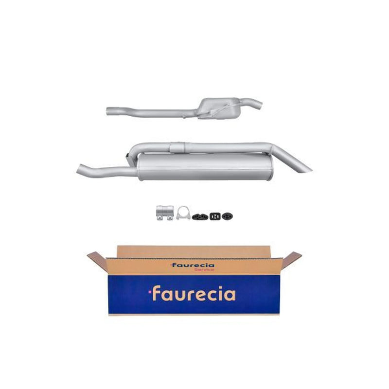 Hella End Silencer Rear fits Fiat Marea Weekend 1996-2003 2.0