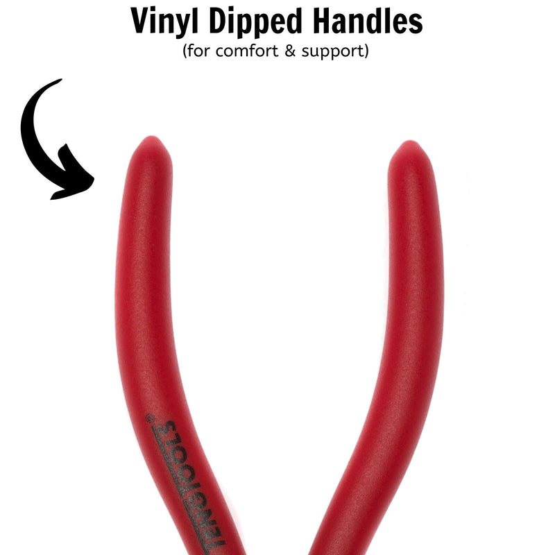 Teng Tools Bent Long Nose Plier 140mm Teng Tools - Dynamic Drive