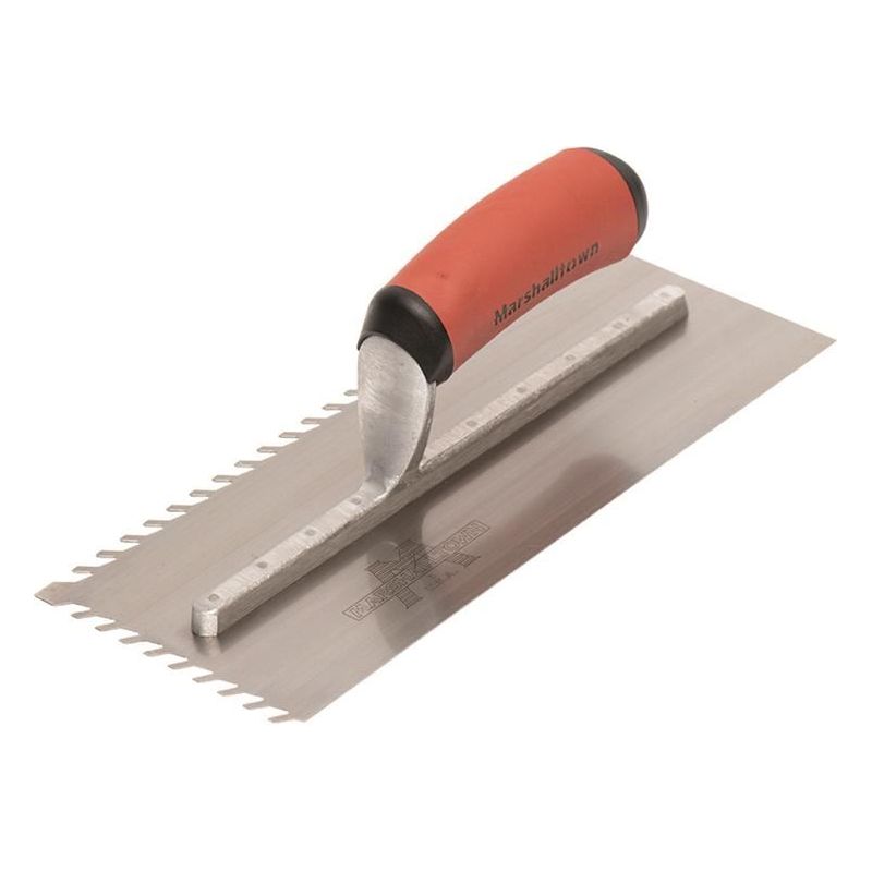 Marshalltown LayFlat 6mm Notch Trowel 11 x 4.1/2in Marshalltown - Dynamic Drive
