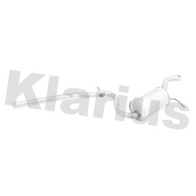Klarius Box With Centre Pipe Centre fits Skoda Octavia II 2004-2013 2.0