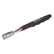 Sealey Heavy-Duty Magnetic Pick-Up Tool with LED 3.6kg Capacity Display Box of 1 Siegen by Sealey - Dynamic Drive