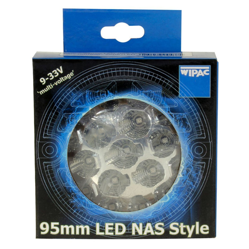 Nas LED Fog Light Clear 95mm Stay Safe in Foggy Conditions with Clear LED Fo Nas - Dynamic Drive