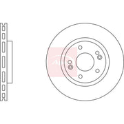 Apec 2 x Vented Front Brake Discs DSK2312-x2