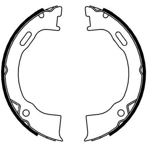 Mintex Parking Brake Shoe Set fits Ford Usa Explorer 1993-2001 4.0 4.9