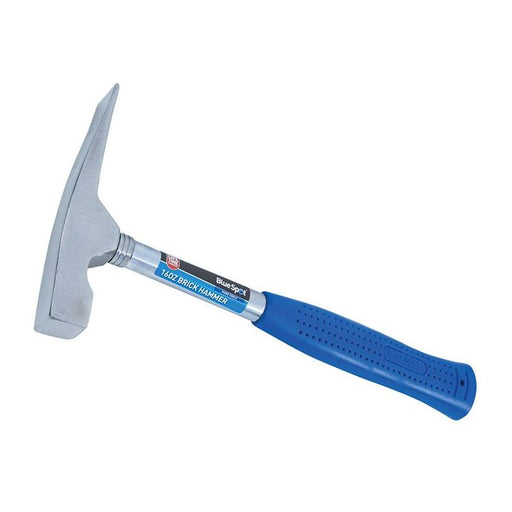 Bluespot Tools Steel Shafted Brick Hammer 450g (16oz) BlueSpot Tools - Dynamic Drive