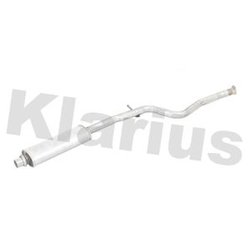 Klarius Box With Centre Pipe Centre fits Citroën Saxo 1996-2003 1.4 1.6