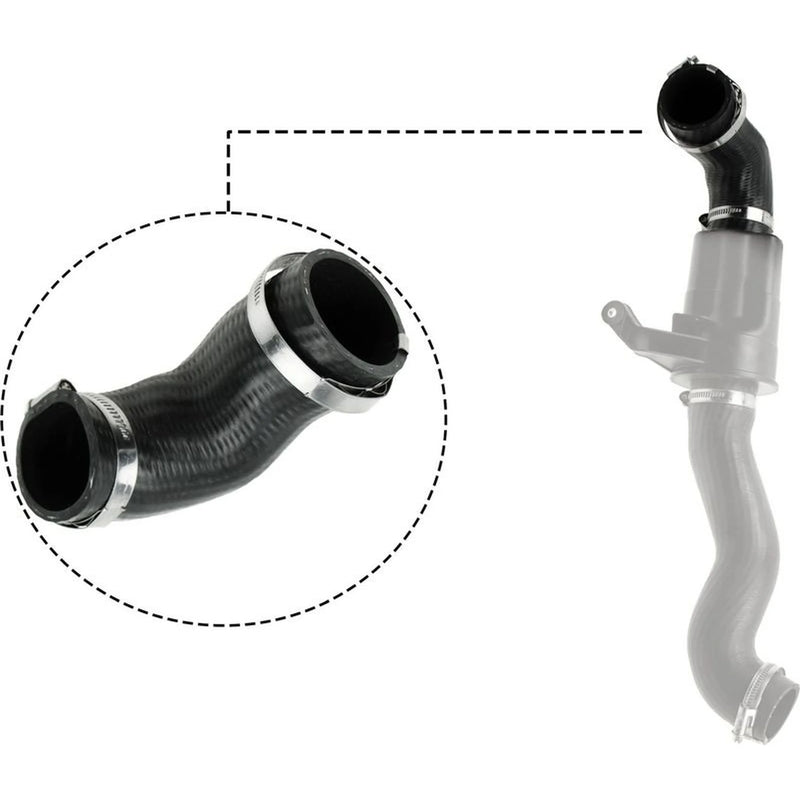 Gates Intercooler Turbo Charge Air Hose 180mm fits Mini Mini 2006-2015