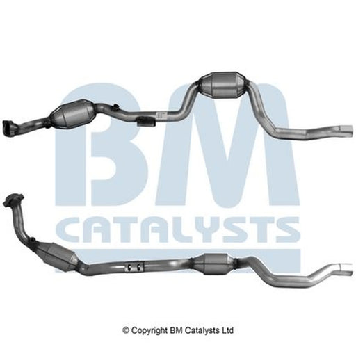 BM Catalysts Petrol Cat fits Mercedes-Benz M-Class 1998-2003 163.154