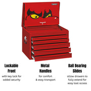 Teng Tools 26" Classic Full Depth Tool Chest 5 Drawers Red Teng Tools - Dynamic Drive