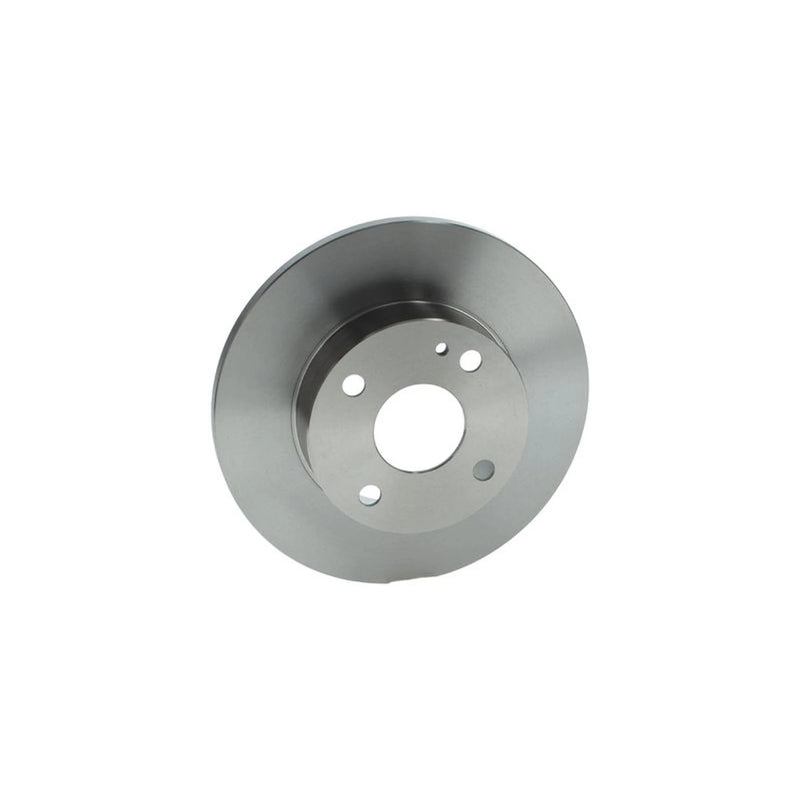 Bosch 2 x Solid Brake Discs fits Mazda 121 II 1990-1997 1.3 1.5