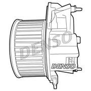 Denso Heater Blower Fan fits Fiat Idea 2003-2005 1.2 1.3 1.4 1.9