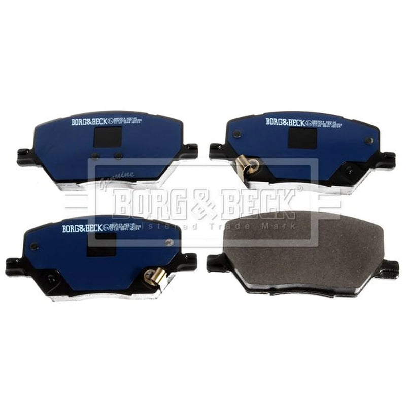 Borg & Beck Front & Rear Brake Discs & Pads fits Jeep Compass 2016-2017