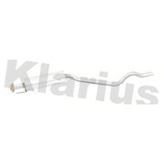 Klarius Box With Centre Pipe Centre fits Opel Astra F 1991-1998 1.4 1.6 1.7 2.0