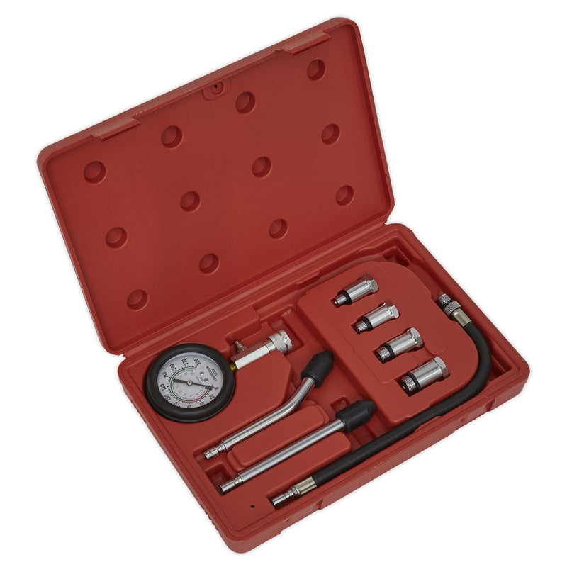 Sealey Petrol Engine Compression Test Kit 8pc CT955 Sealey - Dynamic Drive