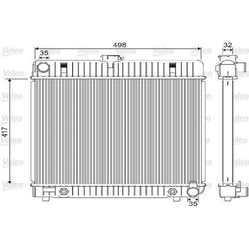 Valeo Engine Radiator 733139