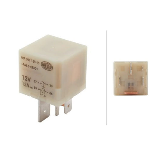 Hella Fuel Pump Relay fits Audi 200 C3 1983-1988 2.1