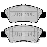 Juratek Front & Rear Brake Discs & Pads fits Honda Jazz III 2008-2015