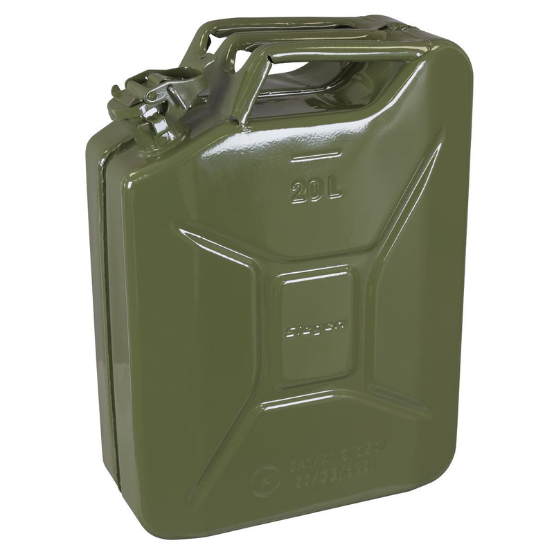Siegen Jerry Can 20L - Green JCY20G Siegen - Dynamic Drive