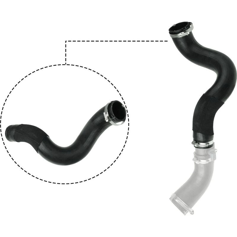 Gates Intercooler Turbo Charge Air Hose 500mm fits Ford Transit 2007-2014 2.2