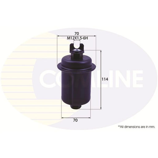 Comline Fuel Filter Element fits Chrysler Tacuma 1995-2001 2.4
