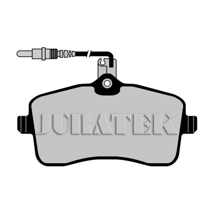 Juratek Front Brake Pad Set fits Peugeot 407 2004-2011 1.6 1.8 2.0