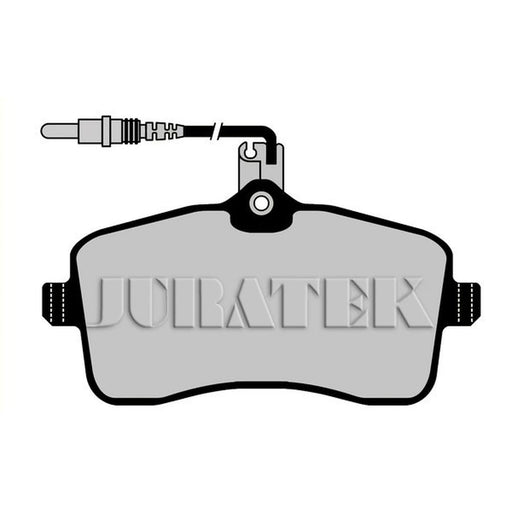 Juratek Front Brake Pad Set fits Peugeot 407 2004-2011 1.6 1.8 2.0