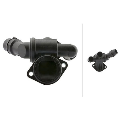 Hella Thermostat Kit (Thermostat + Coolant Temperature Sensor) fits Audi A4 B7