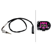 Hella Exhaust Gas Temperature Sensor before catalytic co fits Audi A4 Allroad B9