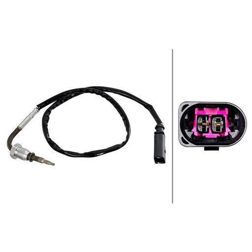 Hella Exhaust Gas Temperature Sensor before catalytic co fits Audi A4 Allroad B9