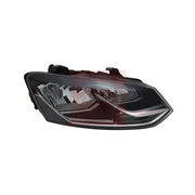 Apec Headlight Headlamp H7/H7 Left fits VW Polo V 2009-2022 1.0 1.2 1.4 1.6 1.8