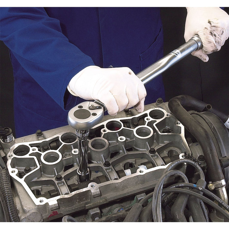 Draper Ratchet Torque Wrench, 1/2" Sq. Dr., 30 - 210Nm/22.1 - 154.9lb-ft 30357 Draper - Dynamic Drive