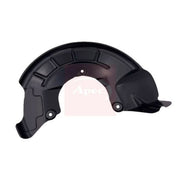 Apec Brake Disc Splash Guard Front Left fits Audi A1 2010-2018 1.4 1.6 1.8 2.0