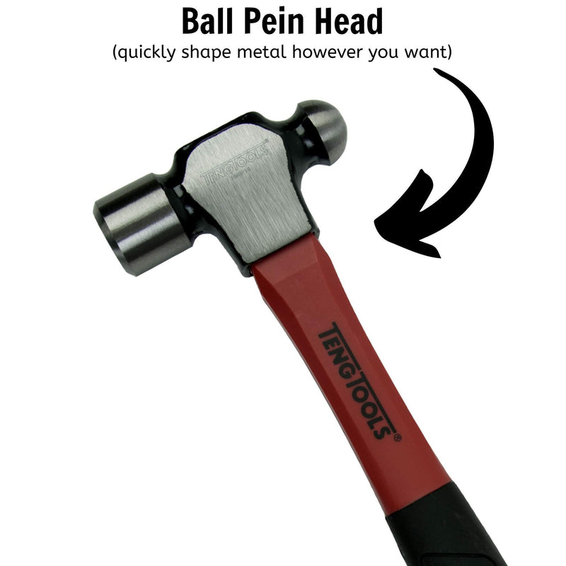 Teng Tools Ball Pein Hammer 16oz Teng Tools - Dynamic Drive