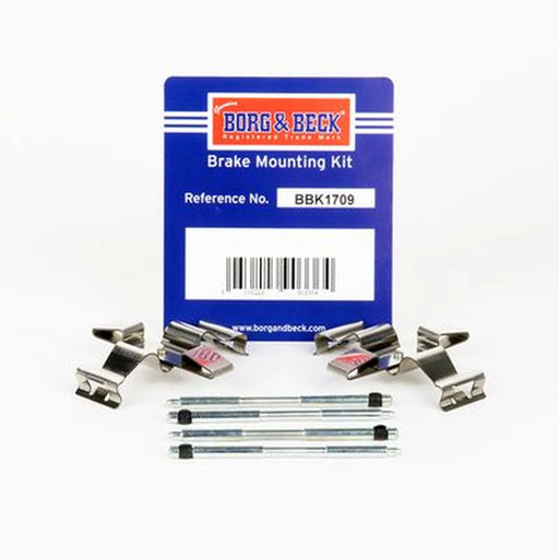Borg & Beck Brake Pad Accessory Fitting Kit Front BBK1709