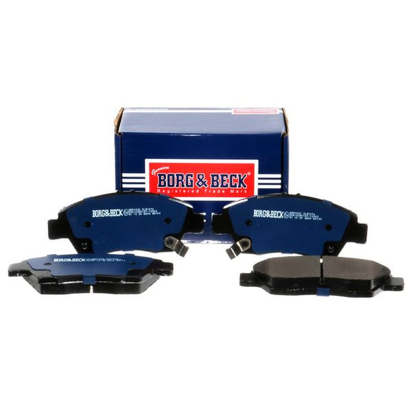 Borg & Beck Front Brake Vented Discs & Pads fits Honda Civic VIII 2006-2012 1.3