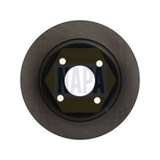 NAPA 2 x Solid Brake Discs fits Ford Fiesta VII 2017-2021 1.0 1.5