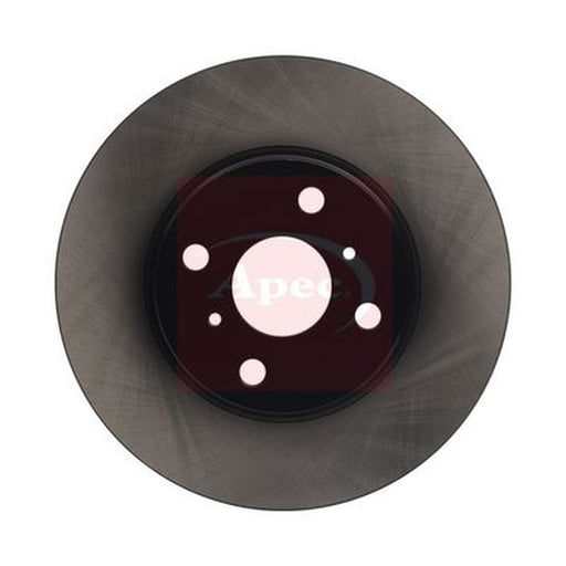 Apec 2 x Vented Brake Discs fits Toyota Yaris/Vitz 2005-2014 1.0 1.5