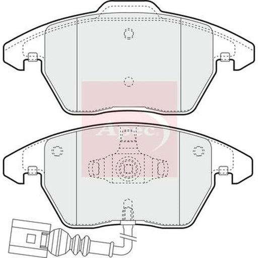 Apec Front Brake Pad Set PAD1313