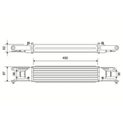 Valeo Intercooler (Charge Air Cooler) 822976