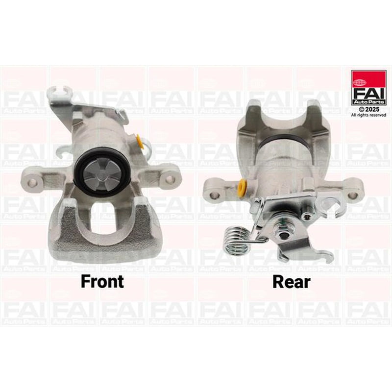 FAI Brake Caliper Assembly Rear Left fits Mitsubishi Colt Czc VI 2006-2009 1.5