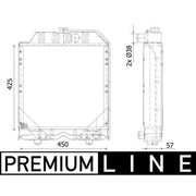Mahle Engine Radiator