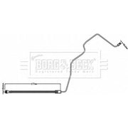 Borg & Beck Brake Hydraulic Hose Line inner BBH8554