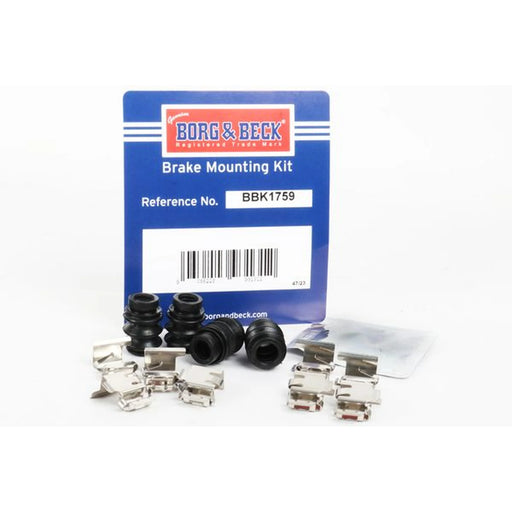 Borg & Beck Brake Pad Accessory Fitting Kit Rear BBK1759