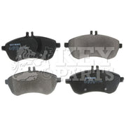 Key Parts 4 x Front Brake Pad Set fits Mercedes-Benz C-Class 2007-2014