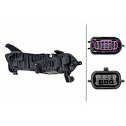 Hella Headlight Headlamp LED Left fits Renault Megane E-Tech SUV 2021 on