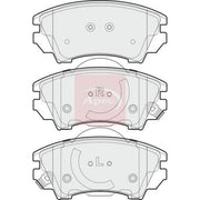 Apec Front Brake Pad Set fits Opel Astra J 2010-2018 1.4 1.6 1.7 1.8 2.0