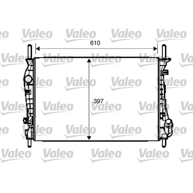Valeo Engine Radiator 734696